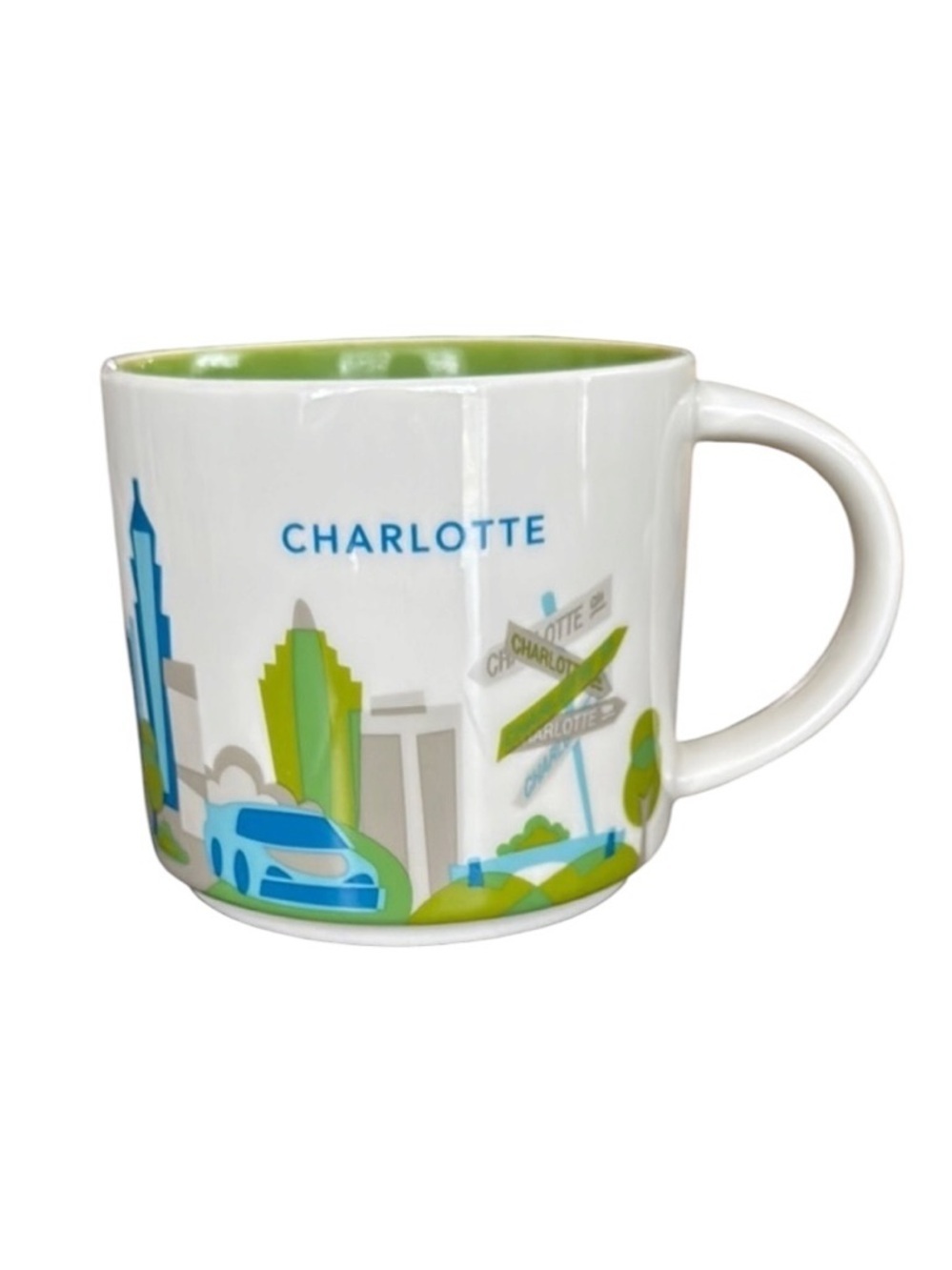 Starbucks Charlotte You Are Here Mug 14oz
